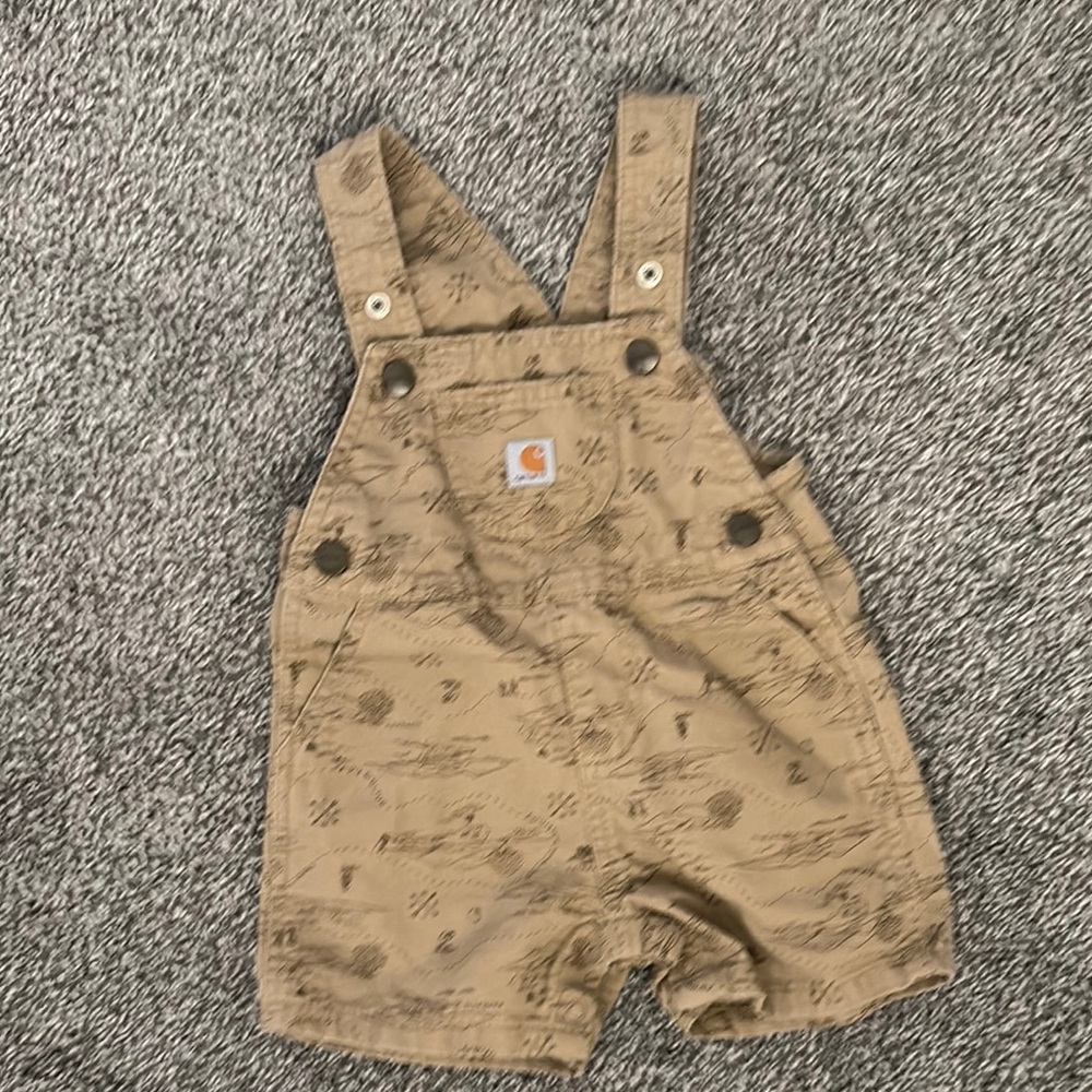 Carhartt Tan Kids Overalls